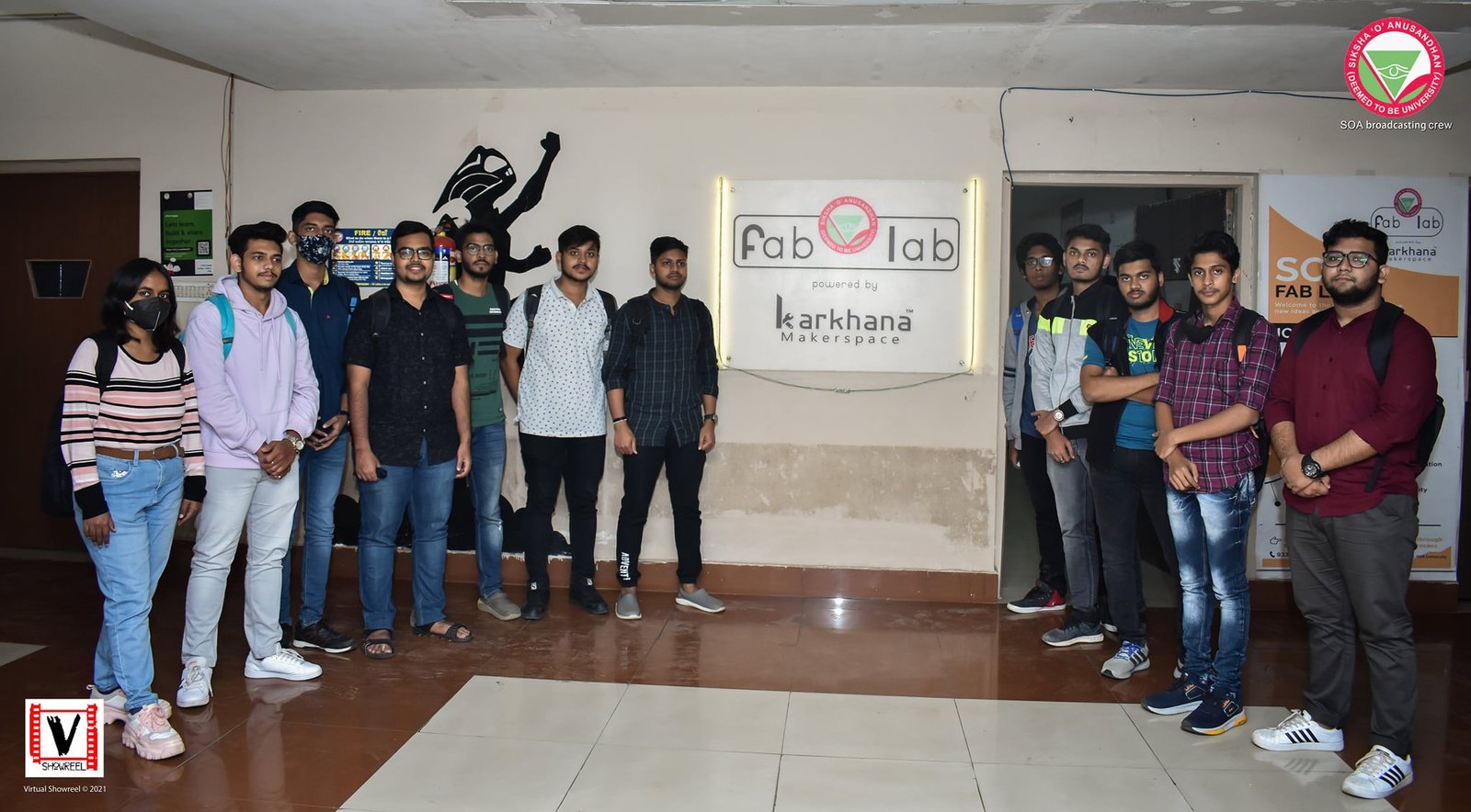 The prototyping workspace at SOA Fab Lab in Bhubaneswar